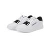 Armani Exchange Thick Sole Lace-Up Low-Top Sneakers Men sneakers White Black XUX203XV805K681