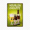 [ Mike86 ] Belgian Beer La Mc Cherry Chouffe Bok Soleil Metal Tin Sign Wall  Poster Iron Painting Pub Decoration S-02 20*30 CM