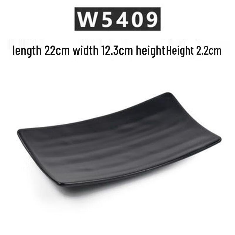 Melamine Rectangular Serving Trays - 10-Pack