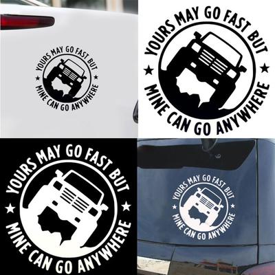 Creative Funny Letters 4X4 Car Truck Vehicle Body Decals Sticker Decoration