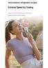 High-Speed Handheld Fan with Semiconductor Cooling, Long Battery Life & Built-in Retractable USB Power Bank
