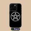 Aesthetic Pentagram Phone Case for iPhone 17 16 15 14 13 12 11 Air Pro Max Plus Matte Surface Magsafe Cover