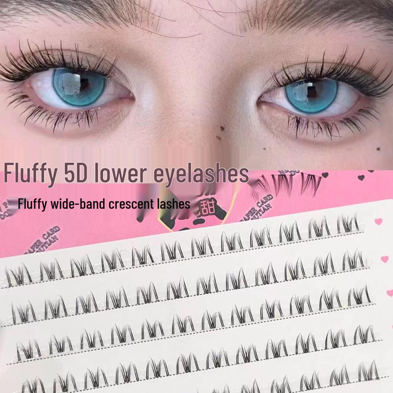 

Doudou Sweet 5D Fluffy Segmented Natural-Look False Eyelashes