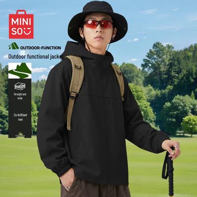 Herren-Freizeitjacke mit Kapuze