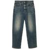 JACK&JONES Men's Straight-Fit Multi-Pocket Denim Jeans