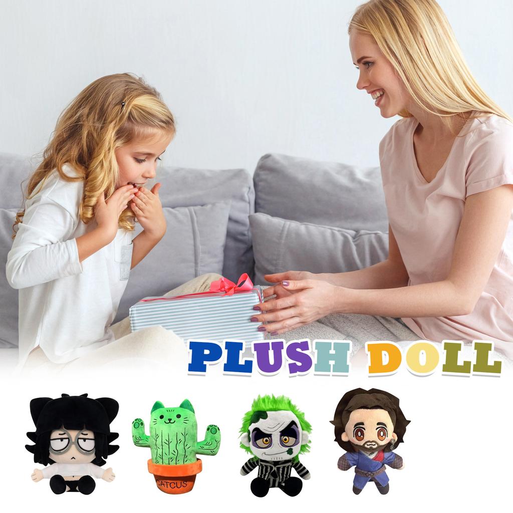 Plush Doll, Toy Gift, Cartoon , Children's Rag Doll, Children's Gift Pillow