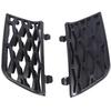 1 Pair Black ABS Car Front Bumper Side Vent Grille Covers (Left & Right).