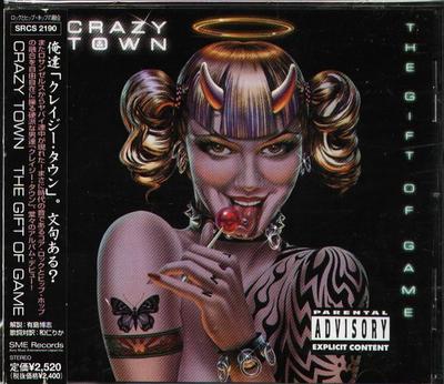 CD CRAZY TOWN  Gift Of Game SRCS2190 SME 2000 Japan ObiRock Gebraucht