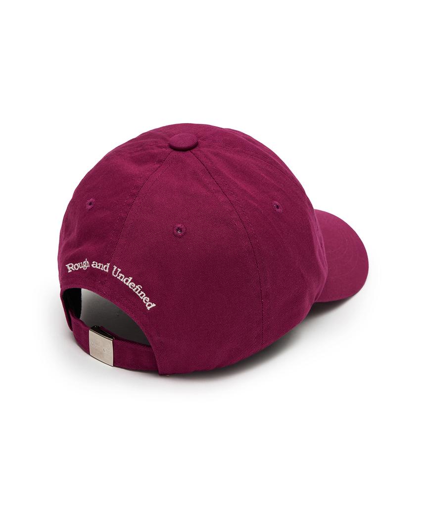 Mattengkim Matin Block Logo Ball Cap In Violet