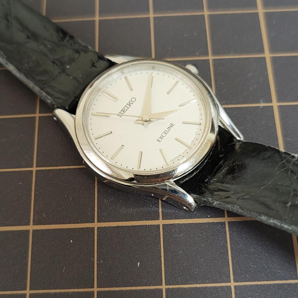 SEIKO Exceline Quartz Silver Watch Management [Working Condition] Ladies' 4J41-0AM1 (Watch K26Z)