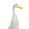 Resin Duck Rain Boots Garden Statue, Weatherproof Outdoor Yard Decor, Rustic Farmhouse Lawn Ornament, Unique Front Porch Entryway Decor, Geese Animal