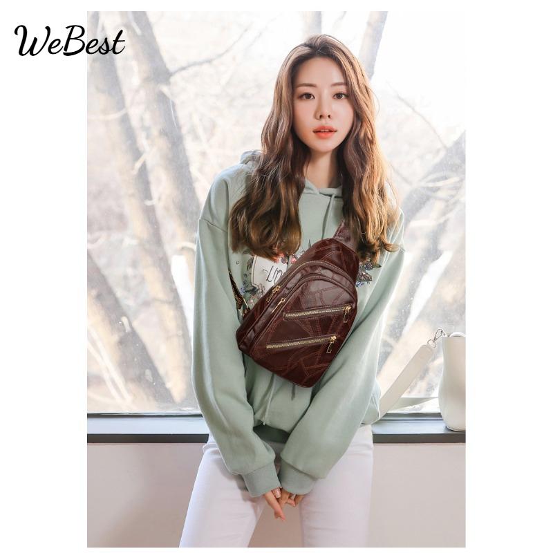

Women s Chest Bag Simple and Fashionable Crossbody Bag