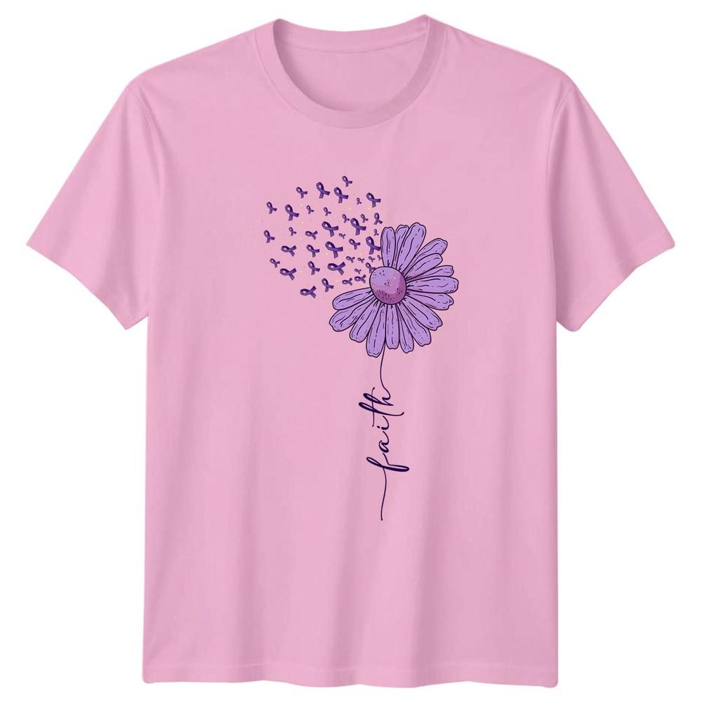 Faith Unisexs TShirt Alzheimers Awareness Healthcare Awareness Awareness Month