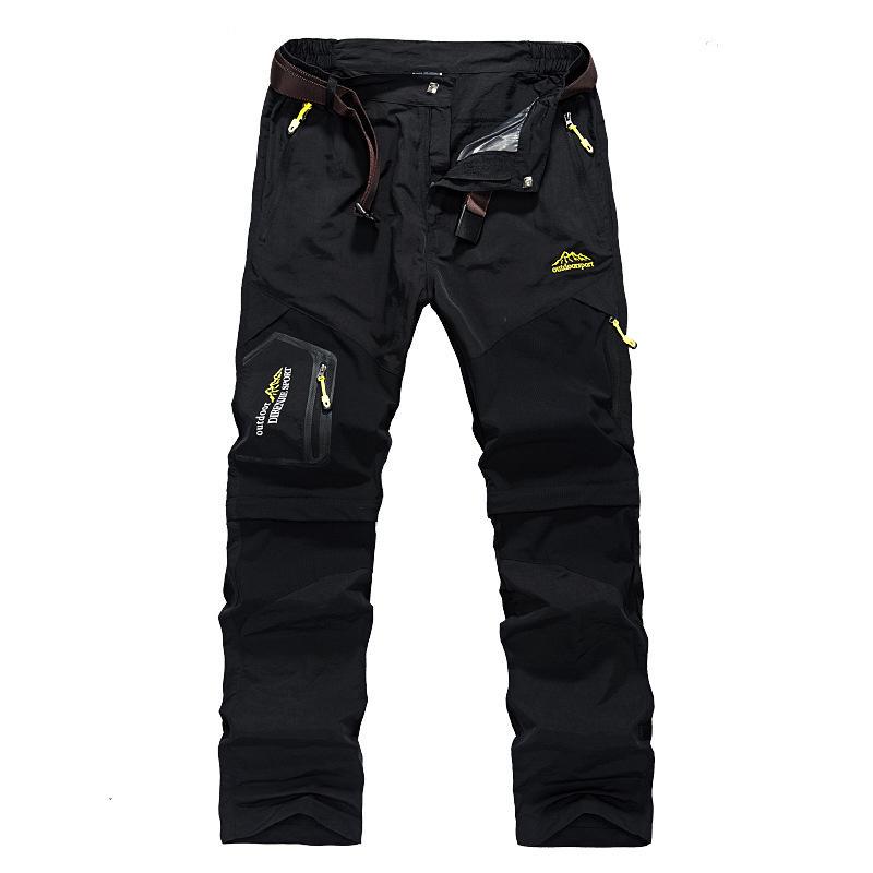 Men's Quick-Dry Convertible Mountaineering Pants & Shorts - Breathable, Lightweight 5817