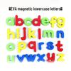 Individuelle magnetische Lern-EVA-Kühlschrankaufkleber: Bunte englische Buchstaben & Zahlen für Kinder zum Lernen