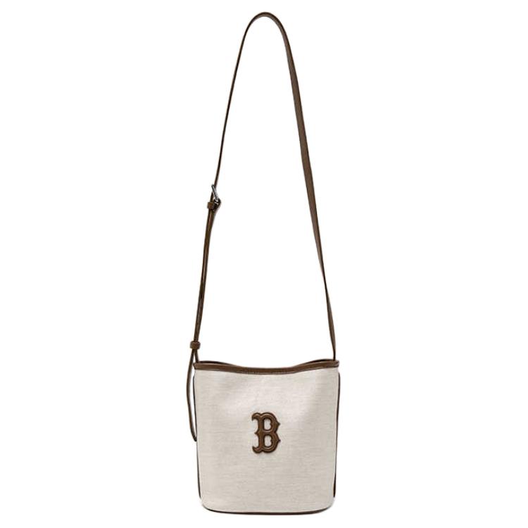 

MLB Boston Red Sox Brand Logo Design Polyester Cotton Bucket Bag Unisex Bags Brown 3ABMB016N-43BRS Shopping Bag Set(Basic Set+Shopping Bag)