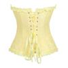 Women's Lace-Up Corset Top Bustier for Costume