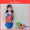 Cartoon Dinosaur Jurassic Kids Chest Bag With Oxford Material Casual Girl Gift