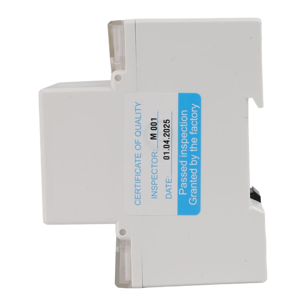 DIN Rail Installation Wattmeter Pulse Indication Meter Digital Wattmeter Safe Data Transmission 5A Rated Current