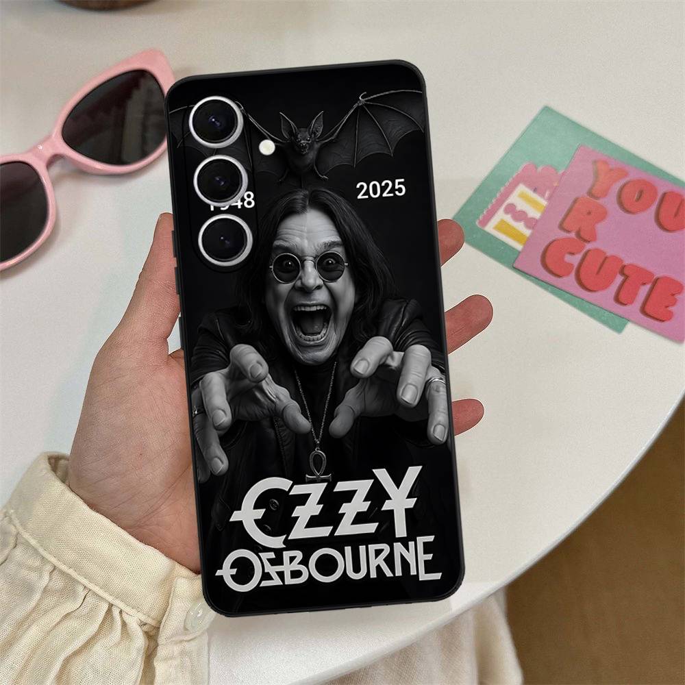 O-Ozzy Osbourne Band Phone Case For Samsung S 24 Fe 25 Ultra Plus 20 Lite 21 30 22 23 24 22 Ultra 5G Fundas