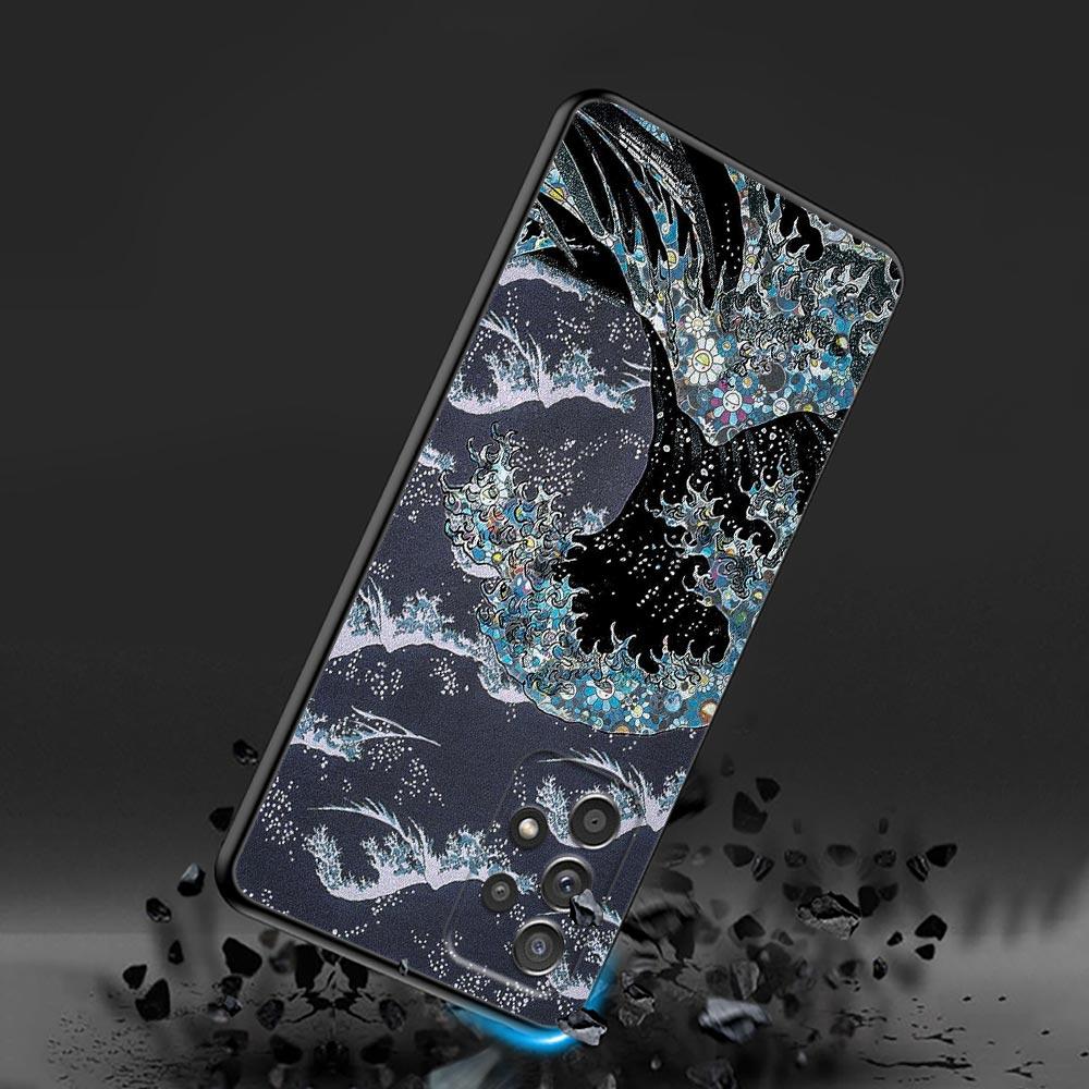 Japanese Art Hokusai kanagawa Great Wave Cover Galaxy A53 5G Case For Samsung A54 A52 A52S A51 A55 A73 A72 A35 A32 A33 Back Case
