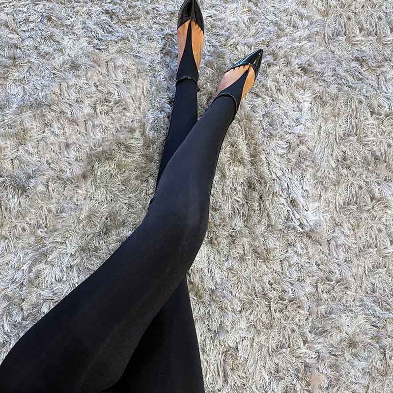 Koreanische Mode Winter Schwarz Hohe Taille Dünne Y2K Frauen Hosen Sexy Glitter Casual Club 2022 Leggings Hosen Lange