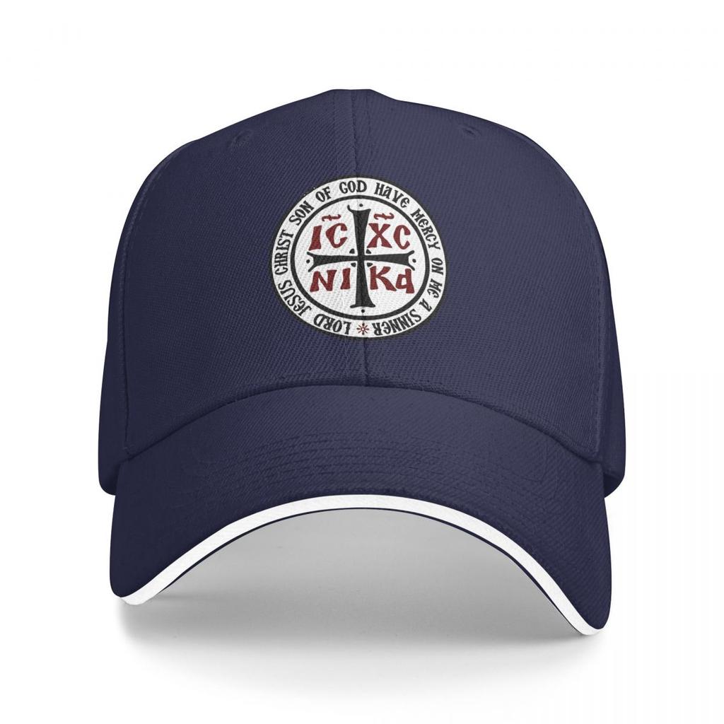 Ic Xc Nika Orthodox Symbol Print Baseball Caps Snapback Baseball Hats Breathable Casual Casquette Outdoor for Men And Women