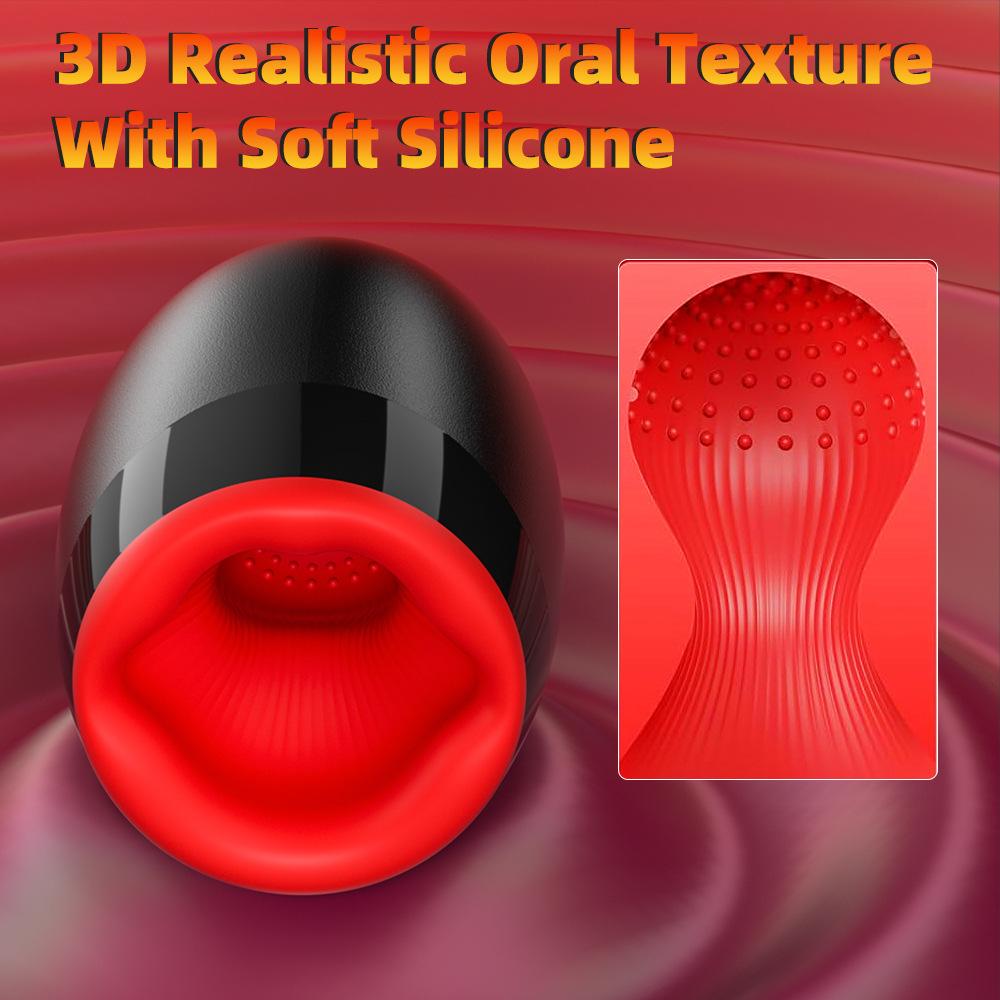 Męski Kubek Masturbacyjny Wygibujący się Ćwiczący Penisa Ssący Wibrator Obrotowy Masażer Penisa Dorosła Zabawka Seksualna