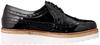Bontre Women's Jute Platform Lace-Up Shoes, Black, Size 22.5cm, 05702BLK35