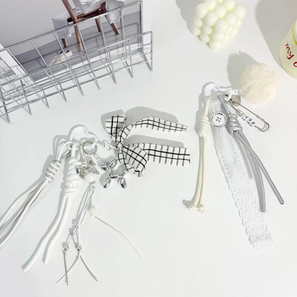 Miu Series Trendy Toy DIY Cloth Doll Blind Box Pendant - White Series