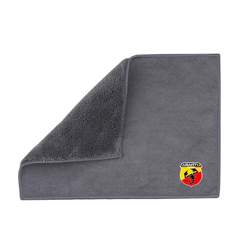 

Microfiber Towel Car Cleaning Care Accessories For FIAT Punto Abarth Tipo Stilo Palio Bravo Doblo Panda Ducato Fiorino Freemont серый