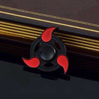 1pc Fingertip Gyro EDC Toys Adult Spinner Sharingan Fingertip Gyro Fidget Zinc Alloy Spinner Toys