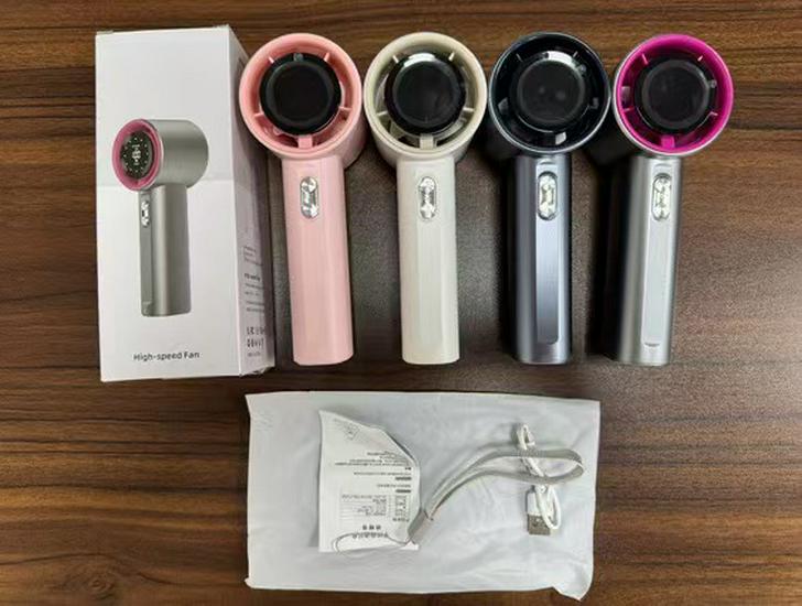 High-Speed USB Rechargeable Handheld Mini Silent Fan S001 Fan