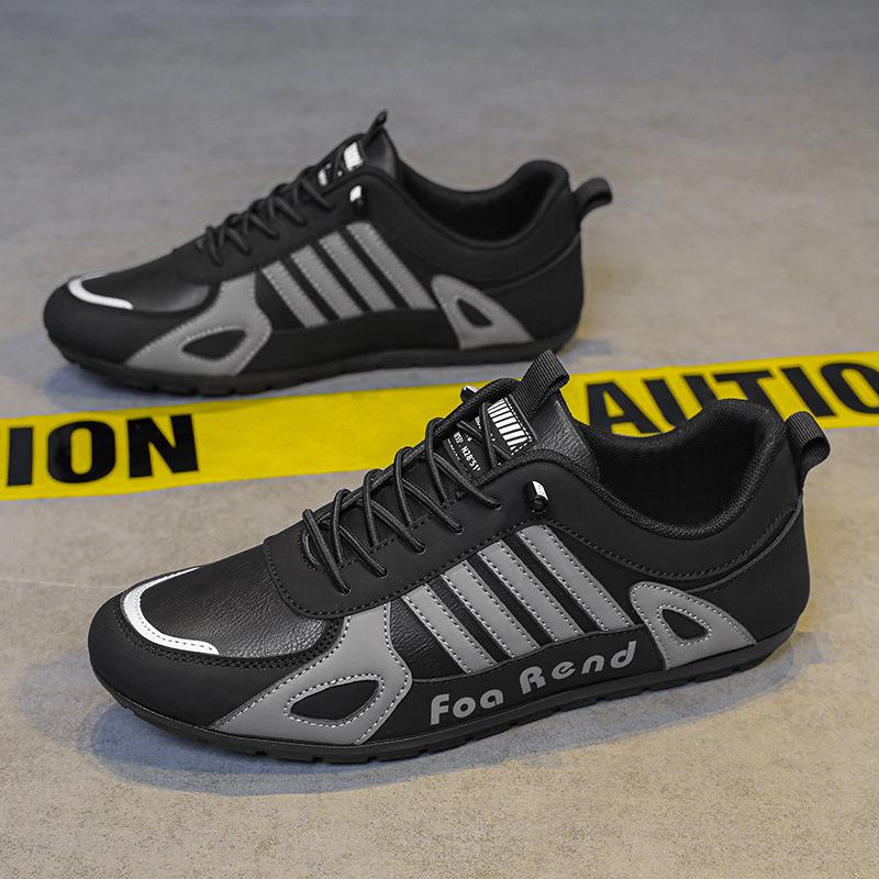 Herrenschuhe mit einem Pedal Sommer Mesh atmungsaktive Freizeitschuhe Live-Sport Laufen schwarz vielseitig weichsohlige Arbeitsschutzschuhe