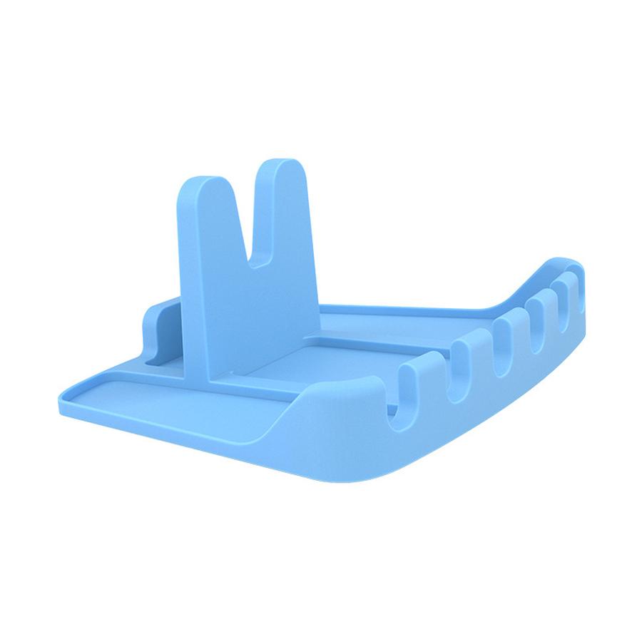 Creative Home Upgrade Silicone Spoon Rest Kitchen Utensil Holder Chopsticks Ladle Soup Spoon Rack Dish Drying Mat