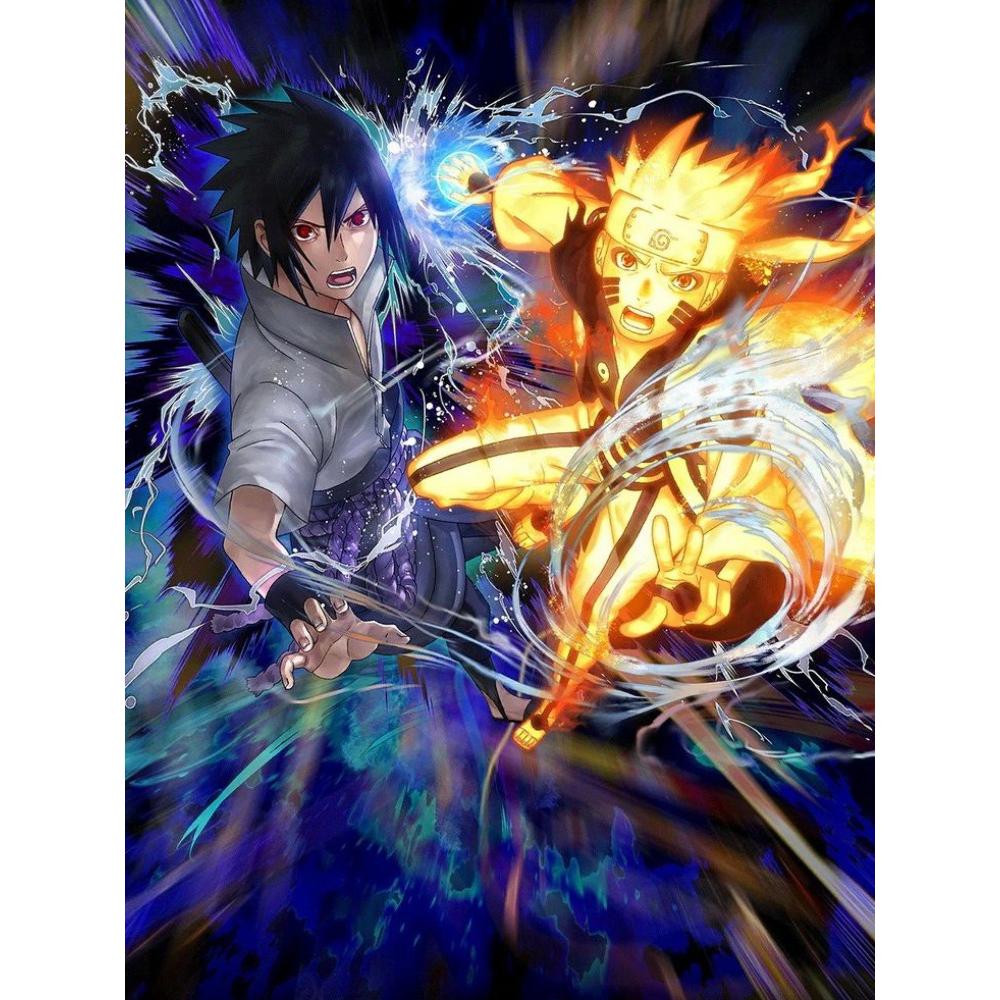 Naruto Akatsuki 2026 Nowe Malowanie Diamentami Haft Sztuka Anime Haft Krzyżykowy Mozaika Dżety Rękodzieło Rzemiosło Prezenty dla Dzieci