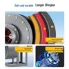 Jinglian Industrial Material Conveying Centrifugal Fan CN plug (adapter included)