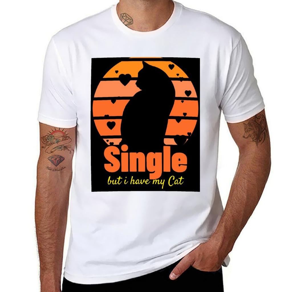 Single But I Have My Cat TShirt PerforUnisexce Dry Fit TShirt