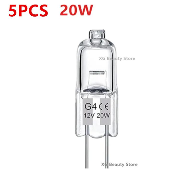 

Оптом 5/10/50/100 шт. Светодиодные лампы G4 12 В 10 Вт 20 Вт Эко Галогенные лампы Капсульные вставные бусины Хрустальная лампа Галогенная лампа