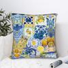 Fruit Lemon Pillow Case Retro Trendy Pillow Cover Print Pillowcases For Sofa Bedroom Home Decor