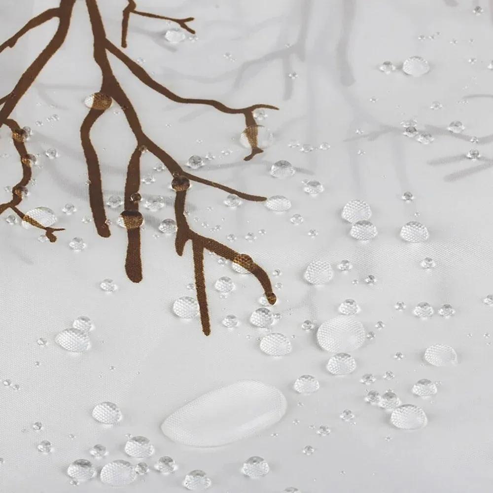 Periodensystem der Elemente Duschvorhang Badezimmer Wasserdichtes Gewebe Waschbar Duschwand Dekoration 240X180cm Duschvorhänge