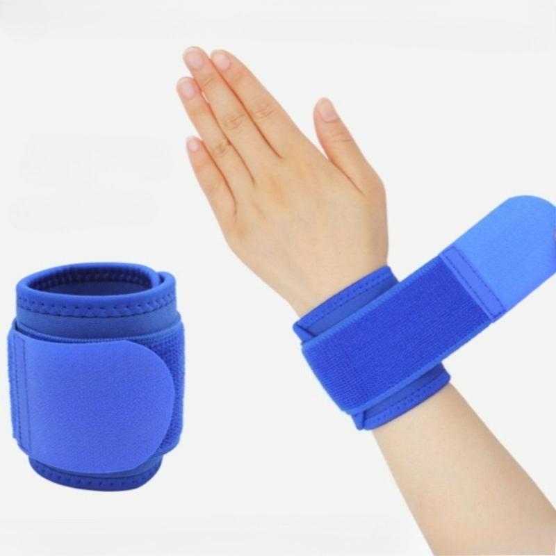 1pc Compression Wrist Support Wristband Unisex Women Men Gym Workout Wrist Protector Brace Adjustable Bandage Wrist Band Strap