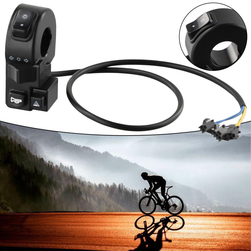 Versatile 4 in 1 Switch for Handlebars for For ebikes and Scooters