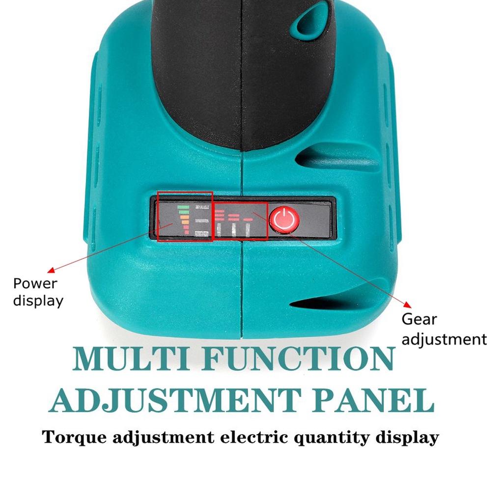 High Power Brushless Cordless Angle Grinder Polisher Machine Electric Angle Grinder Polishing DIY Cutting Tool Green+Black 100M/125MM