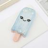 1/4Pcs Ice Stick Stress Relief Toy Smiling Ice Cream Squeeze Toy Slow Rising Clear Glitter Ice Stick Fidget Toy Decompression Relaxation Tool