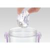 Skater Children's Water Bottle Clear Bottle 480ml Happy & Smile Girls Made In Japan PSB5TR