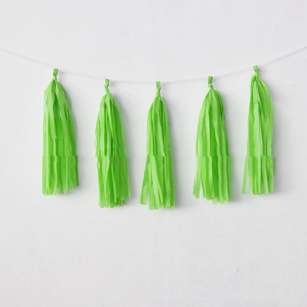 Colorful Paper Tassel Wholesale Birthday Party Wedding Decoration Christmas New Year Scene Decor Vivid Hue Pull Flower Supplies