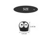 10PCS Cute Black Elf Car Interior Decoration Funny Auto Center Console Rearview Mirror Ornaments For Car Elves Accessories