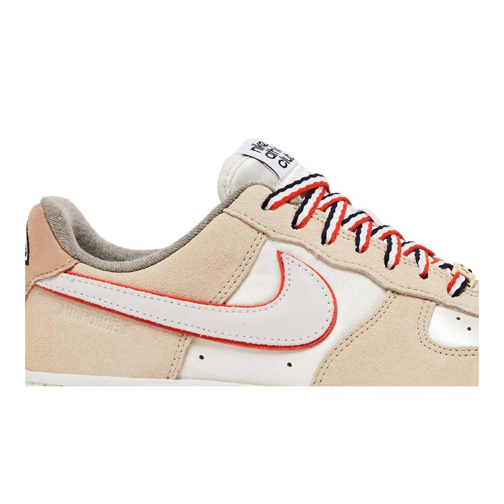 Nike Womens Air Force 1 '07 LX 'Athletic Club - Sail Rush Orange' (women's sizes) Sail / White / Qatmeal / Rush Orange Skateboard Shoes DQ5079 111