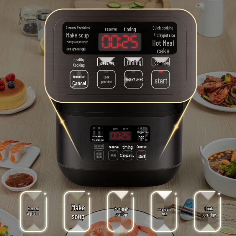 Supor 4L Smart Rice Cooker CN plug (adapter included)